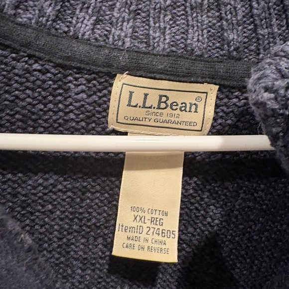 L.L. Bean Vintage Men's Cotton Pullover - Picture 3 of 5